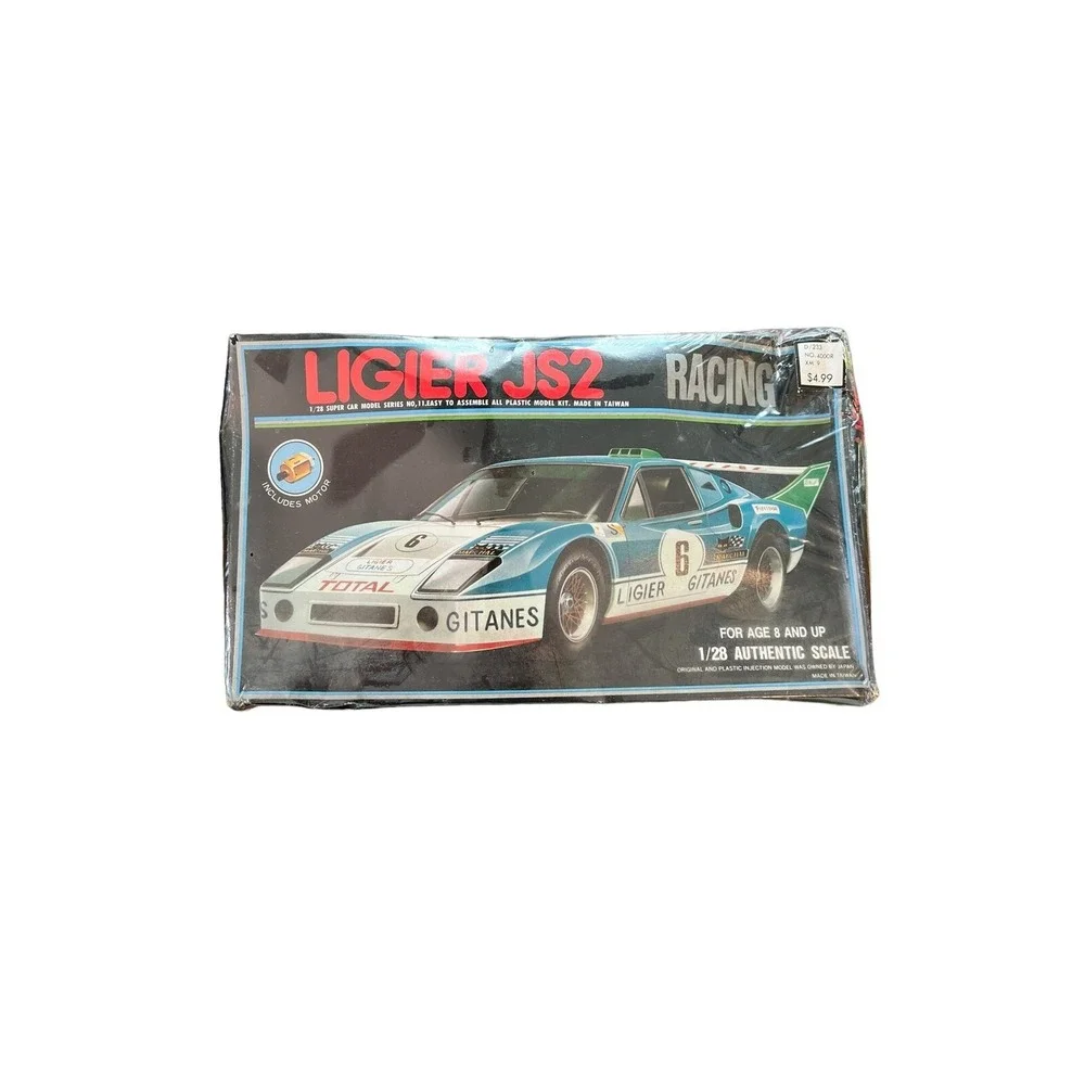 BLUETANK LIGIER‎ JS2 RACING Motor Powered 1/28  TK-8811 Series No. 11  Vintage